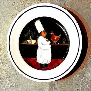 Vintage Collectible Guy Buffet 8” Plate